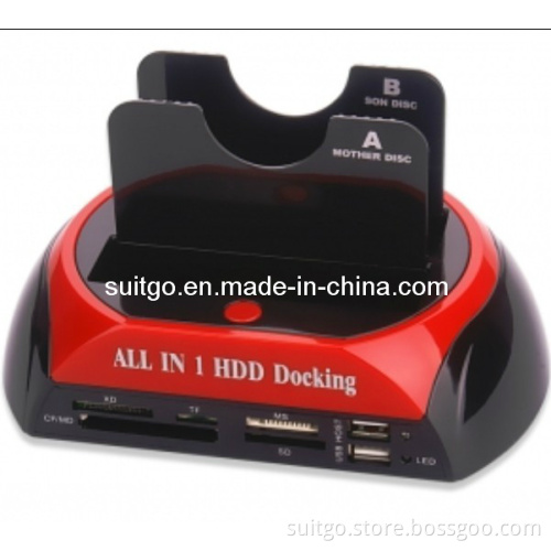 Hot-Sale USB2.0 Popular Multi-Function HDD Docking Station